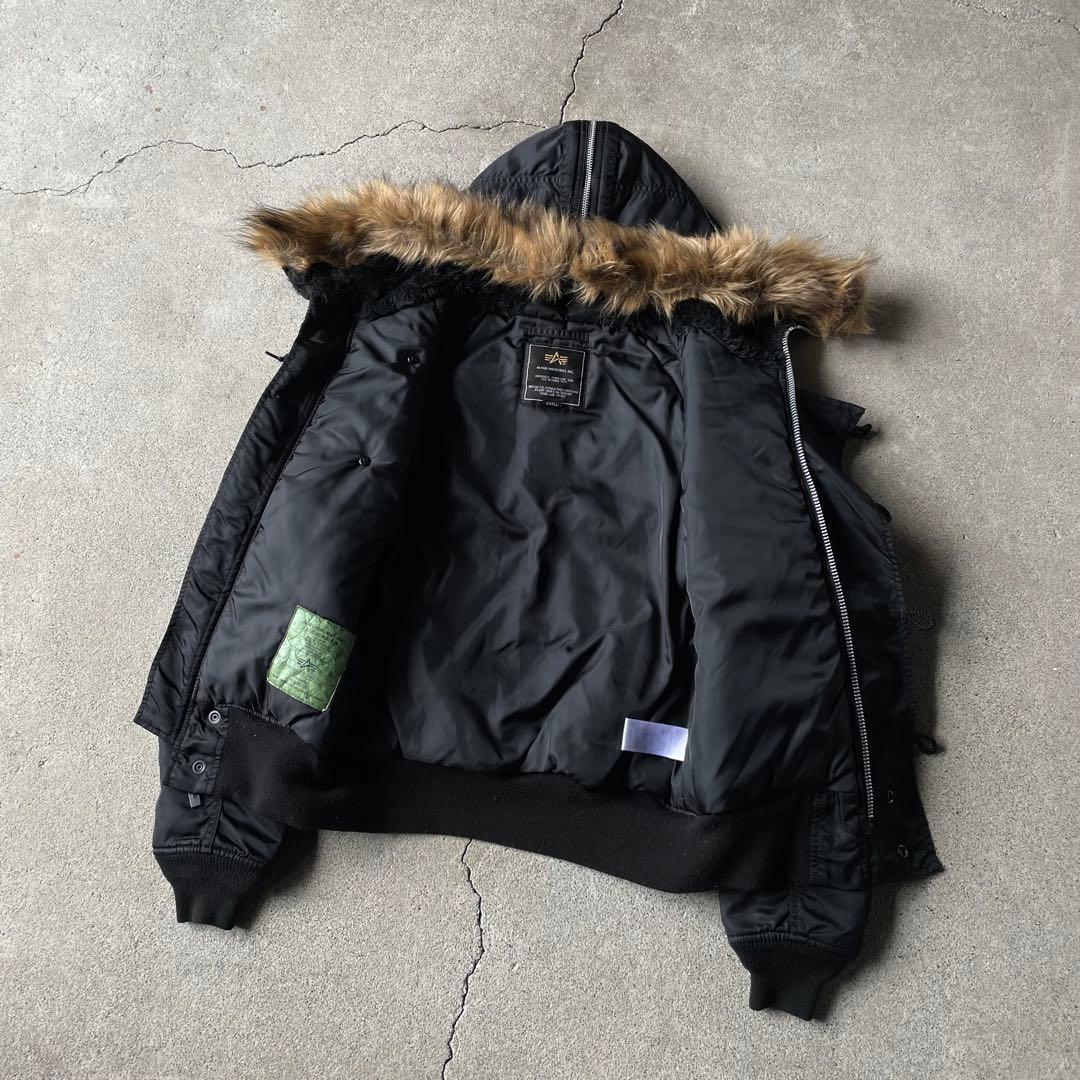 ジャケット・アウター ALPHA N-2B flight bomber jacket N2B S