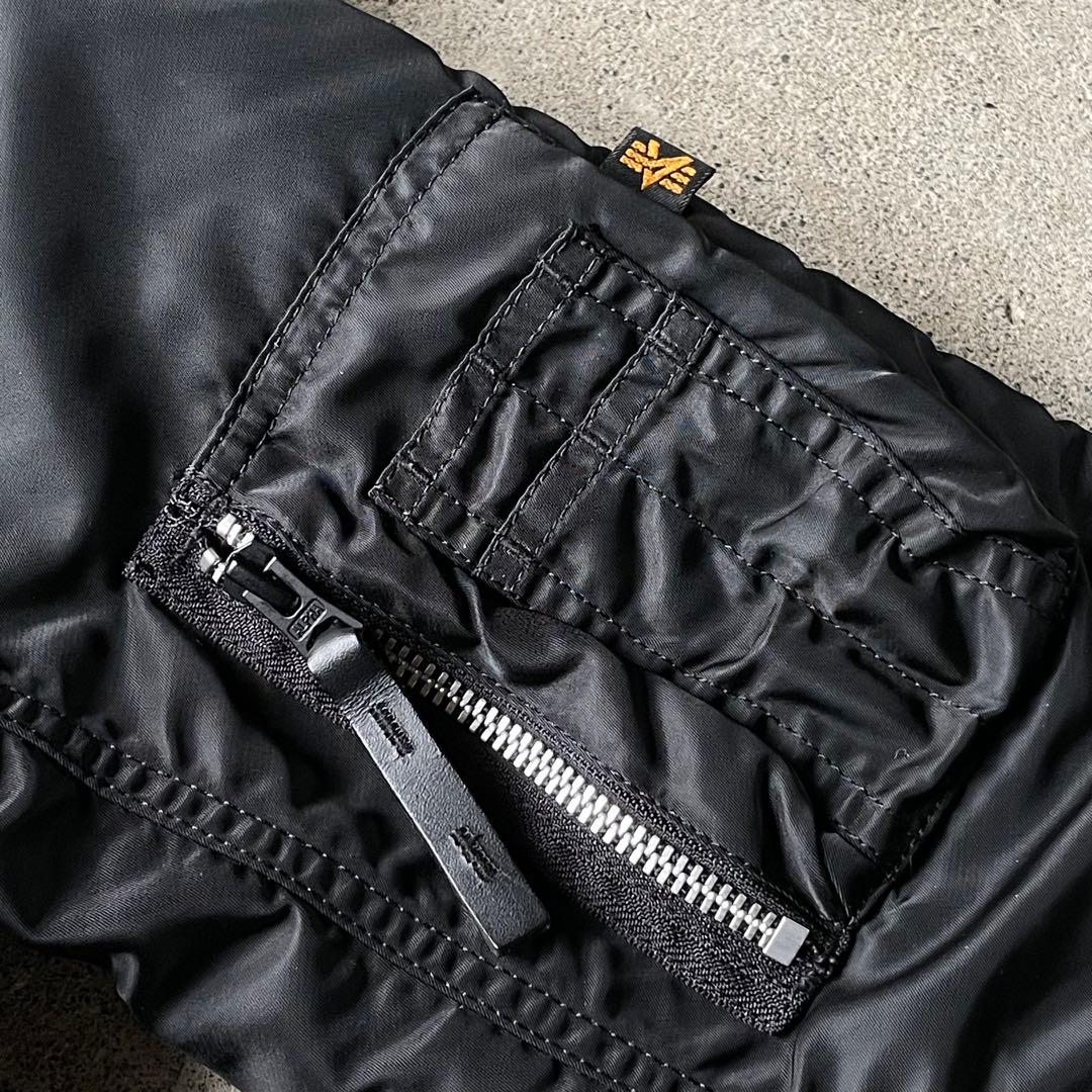 ジャケット・アウター ALPHA N-2B flight bomber jacket N2B S