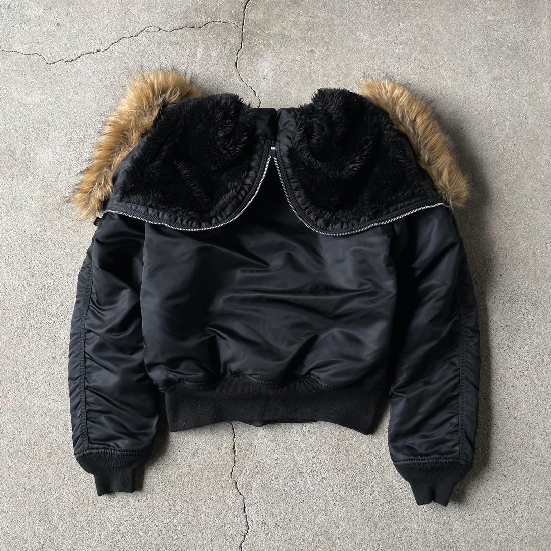 ジャケット・アウター ALPHA N-2B flight bomber jacket N2B S