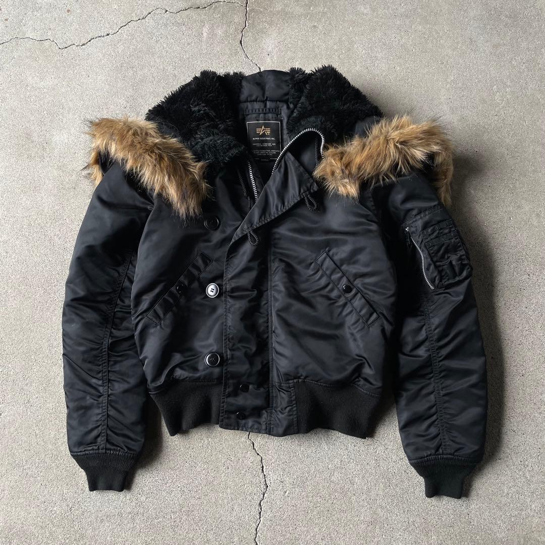 ジャケット・アウター ALPHA N-2B flight bomber jacket N2B S