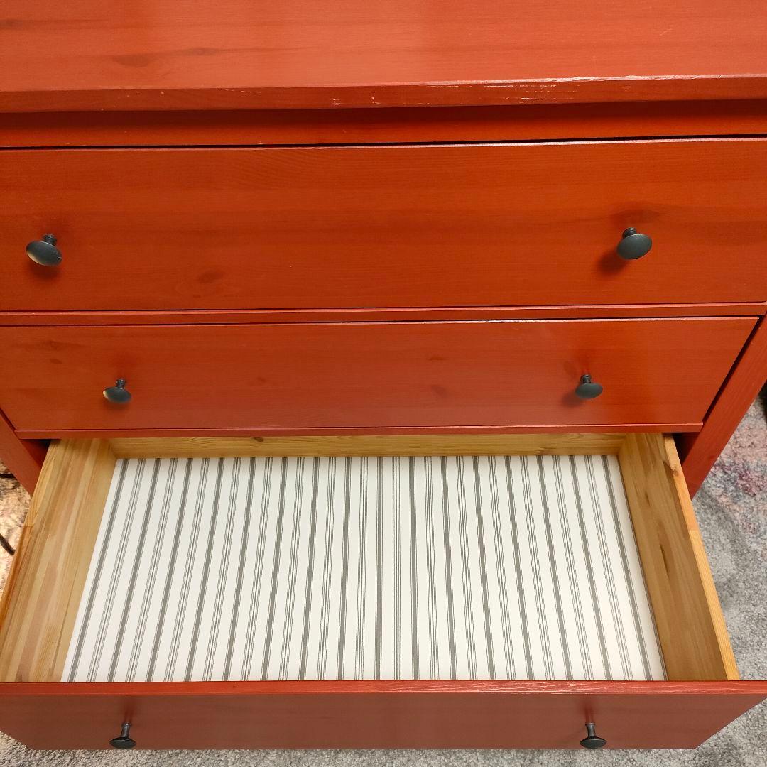 【廃盤色】IKEA HEMNES イケア ヘムネス 3段チェスト