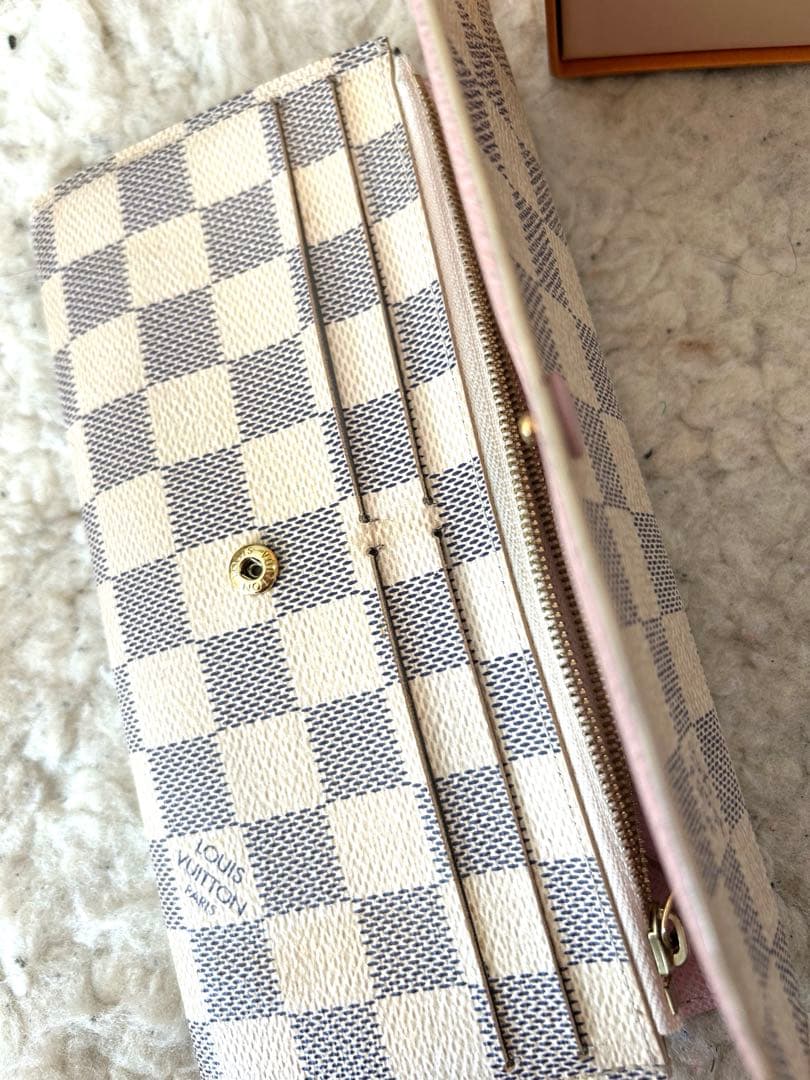 LOUIS VUITTON ダミエ・アズール 長財布