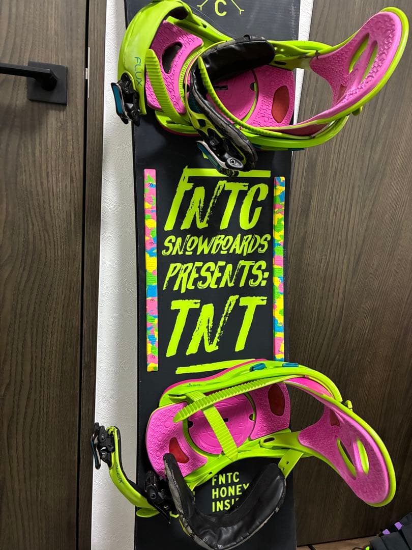 TNT FNTC スノーボードグラトリ板 バインディング　シューズ　3点セット