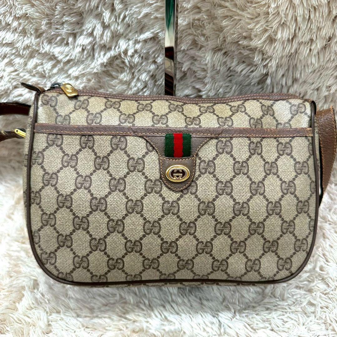 【美品】GUCCI GG ショルダーバッグ スプリーム シェリー