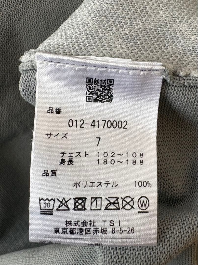 New Balance golfグレー ダイヤモンドパターン セーター