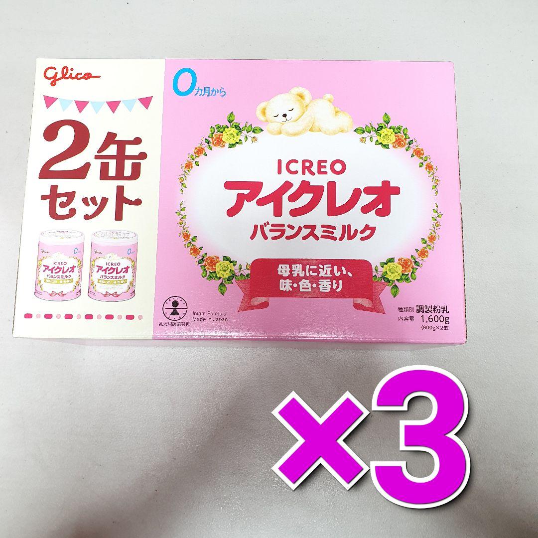 アイクレオ バランスミルク 800g 大缶 6缶セット