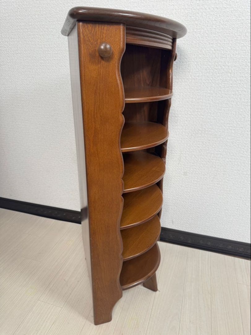 【展示品】カリモクコーナーラック スリッパラック コロニアル i4※