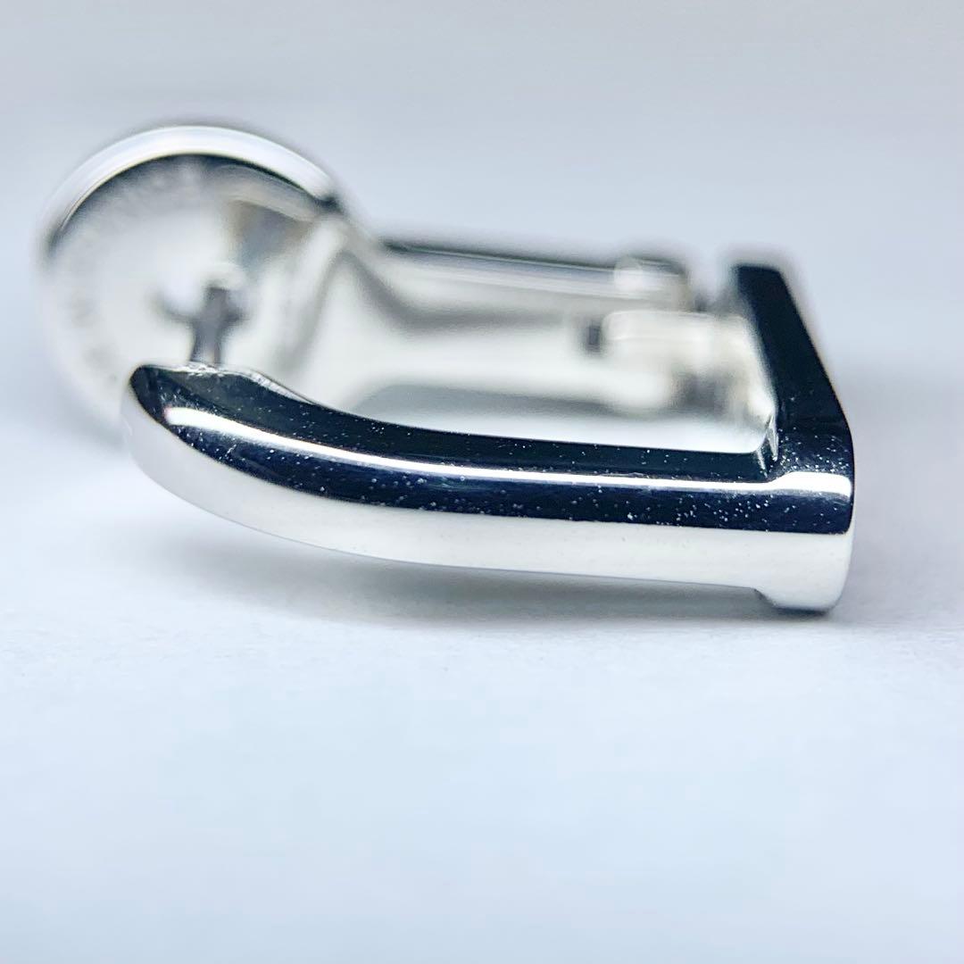 未使用級 HERMES エルメス エトリエ ピアス 片耳用 オレンジ 付属品あり