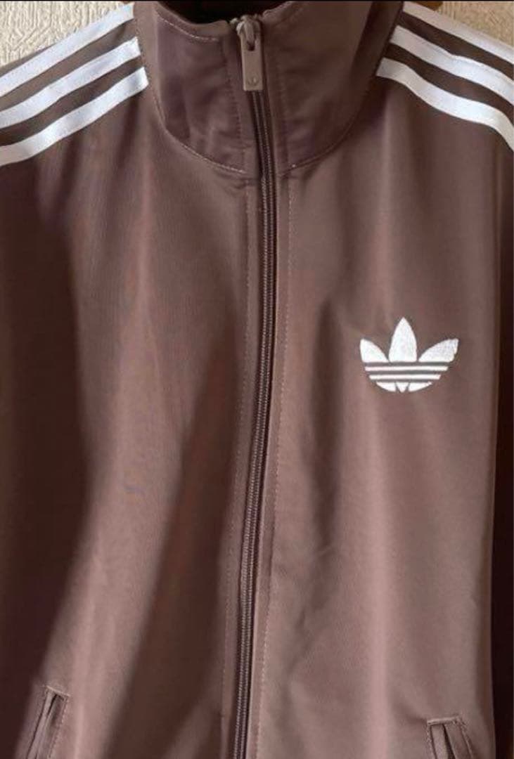 スナイデル×アディダス コラボ　トラックジャケットトップ 茶モカブラウン