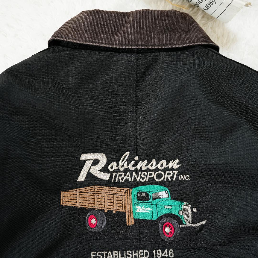 【美品】Carhartt　カーハート　企業刺繡トラディショナルジャケット　L相当