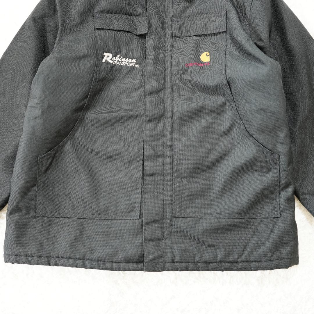 【美品】Carhartt　カーハート　企業刺繡トラディショナルジャケット　L相当