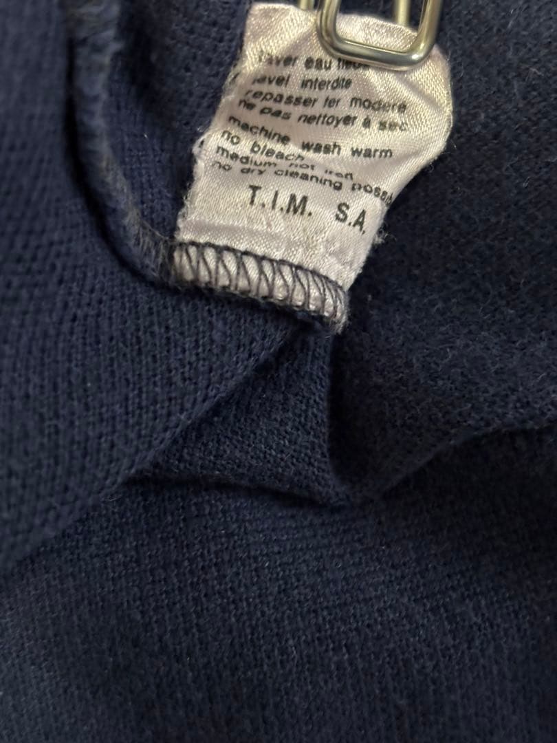 【70'S】CHEMISE LACOSTE VINTAGEフレラコNavy 3