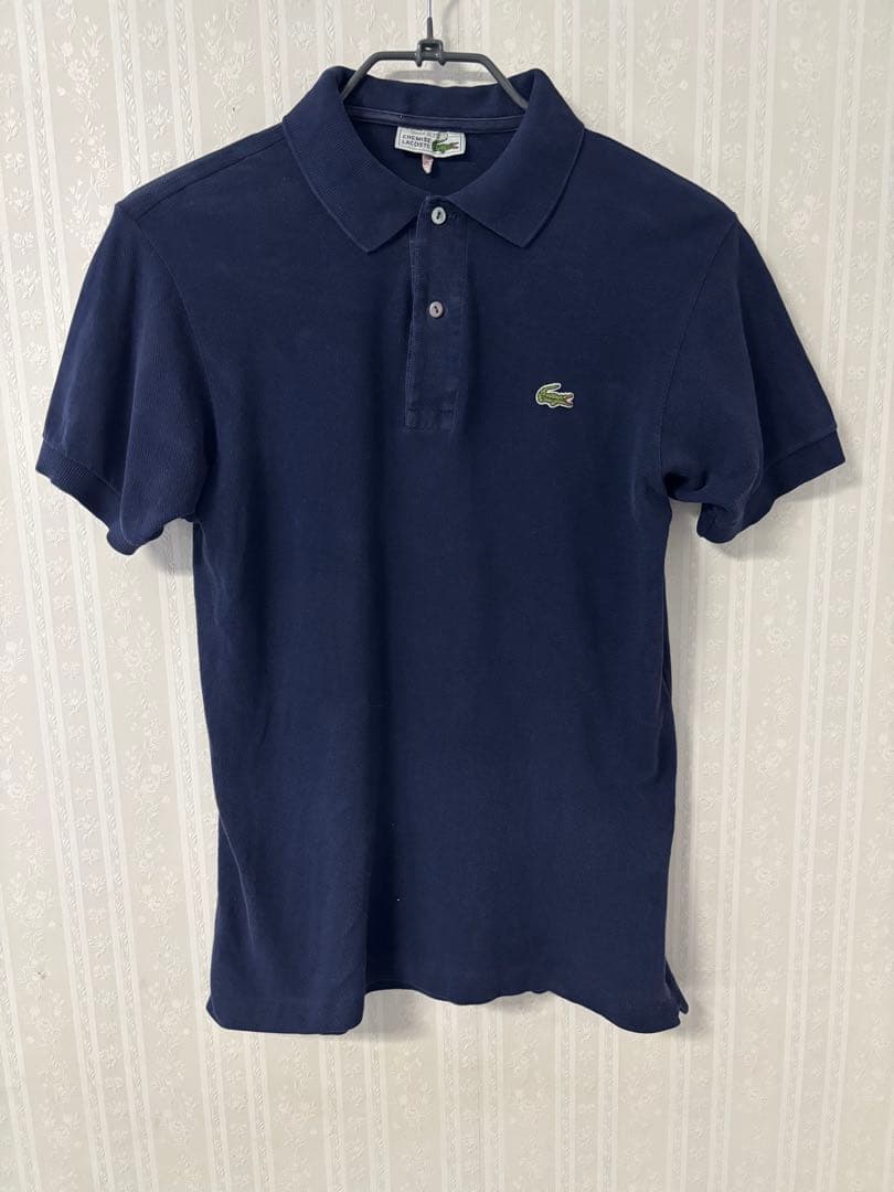 【70'S】CHEMISE LACOSTE VINTAGEフレラコNavy 3