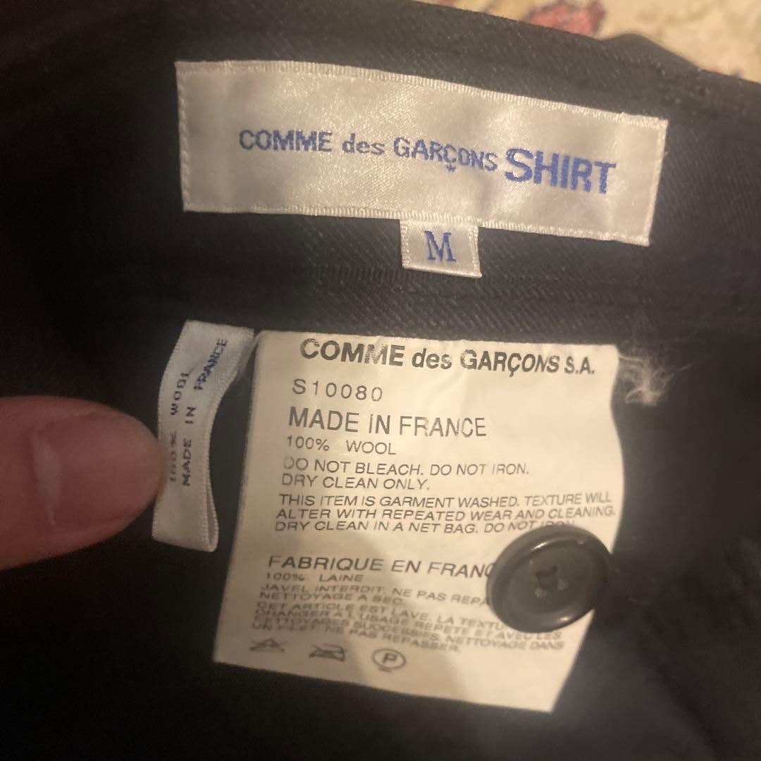 00s comme des garcons shirt M ウール パンツ