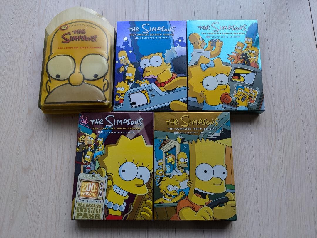 The Simpsons ザ・シンプソンズ 第1-17、20巻 DVD 北米版