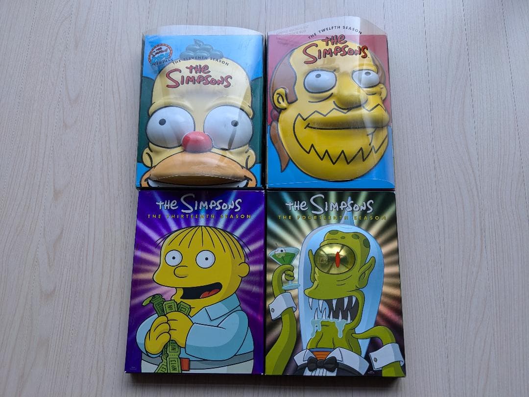 The Simpsons ザ・シンプソンズ 第1-17、20巻 DVD 北米版