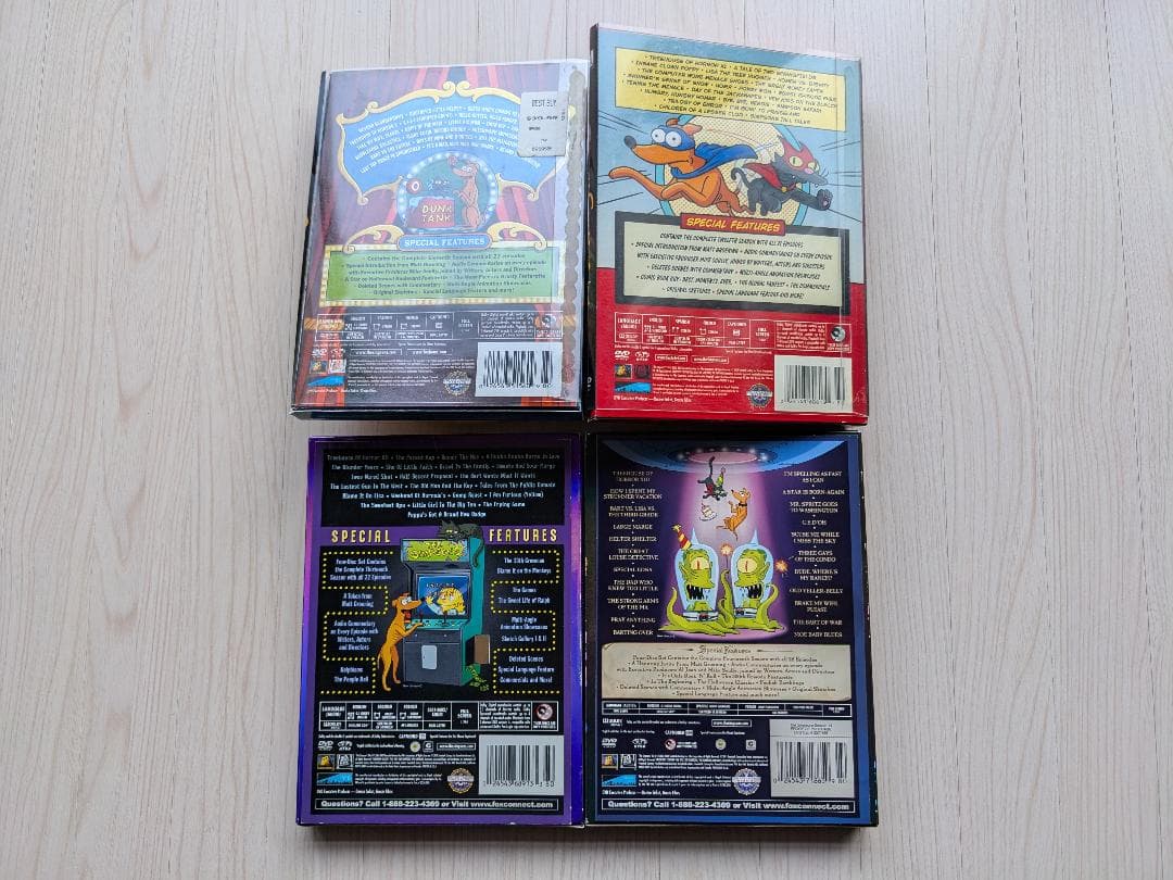 The Simpsons ザ・シンプソンズ 第1-17、20巻 DVD 北米版