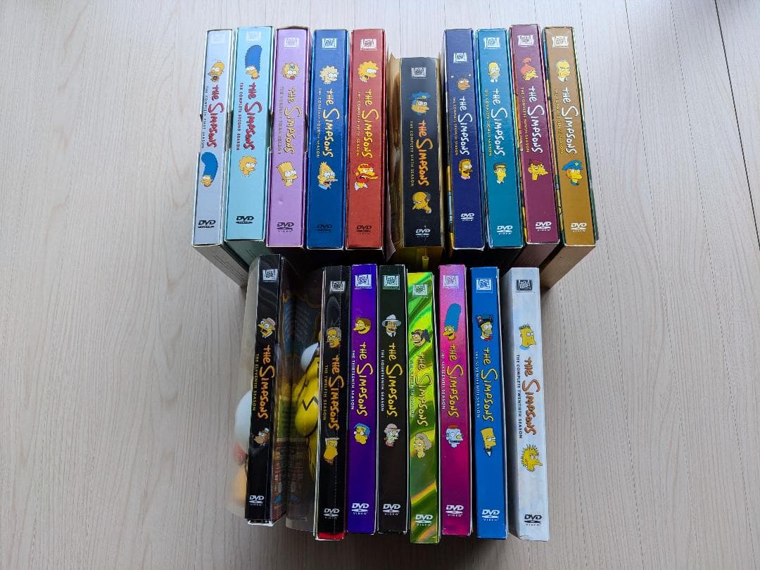 The Simpsons ザ・シンプソンズ 第1-17、20巻 DVD 北米版