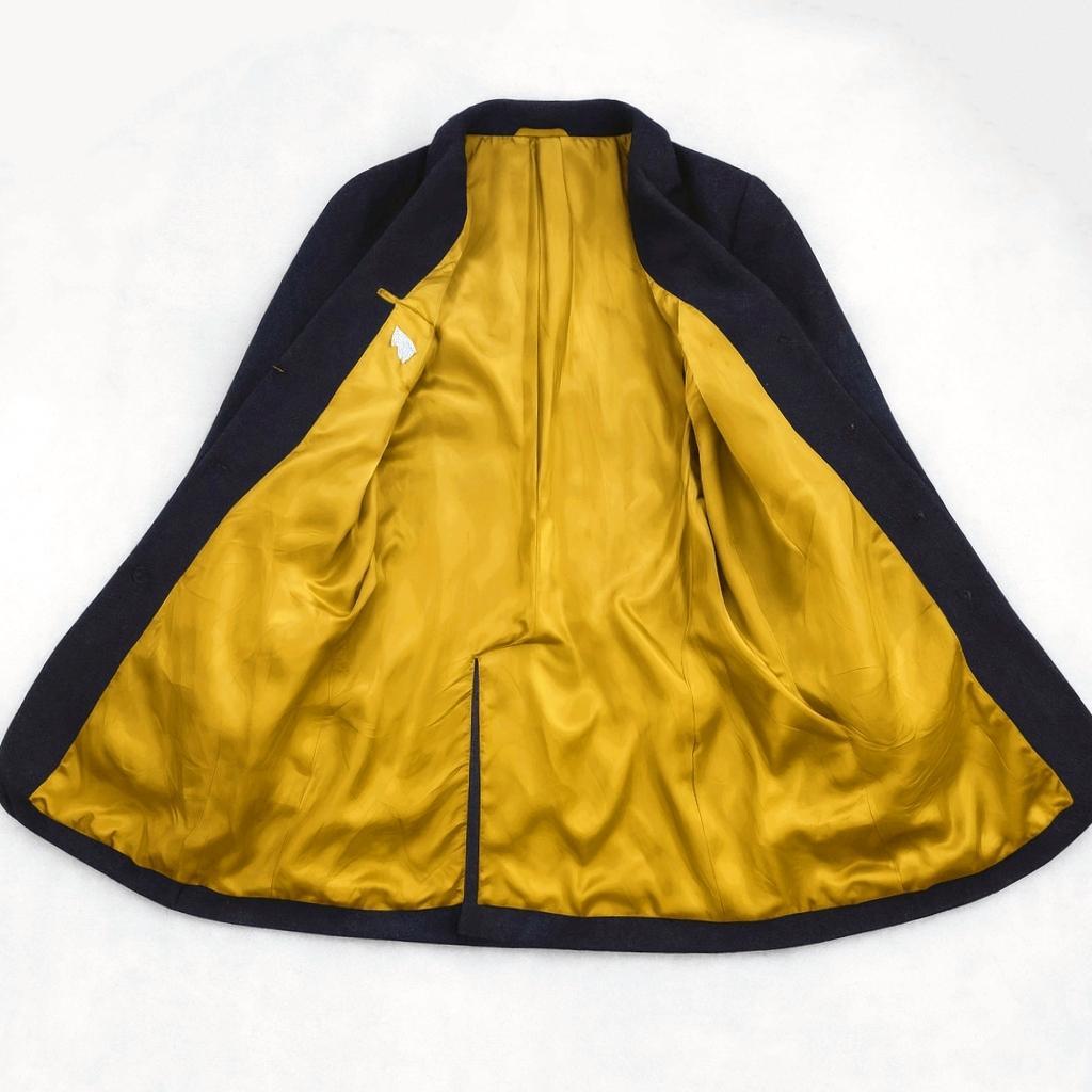 ひ*り様 未使用級✨ Paul Smith ウールコート 42 イタリア生地 ネ