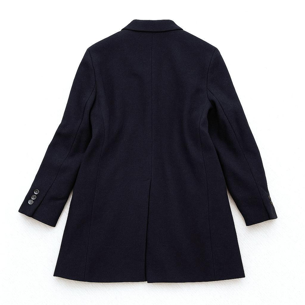 ひ*り様 未使用級✨ Paul Smith ウールコート 42 イタリア生地 ネ