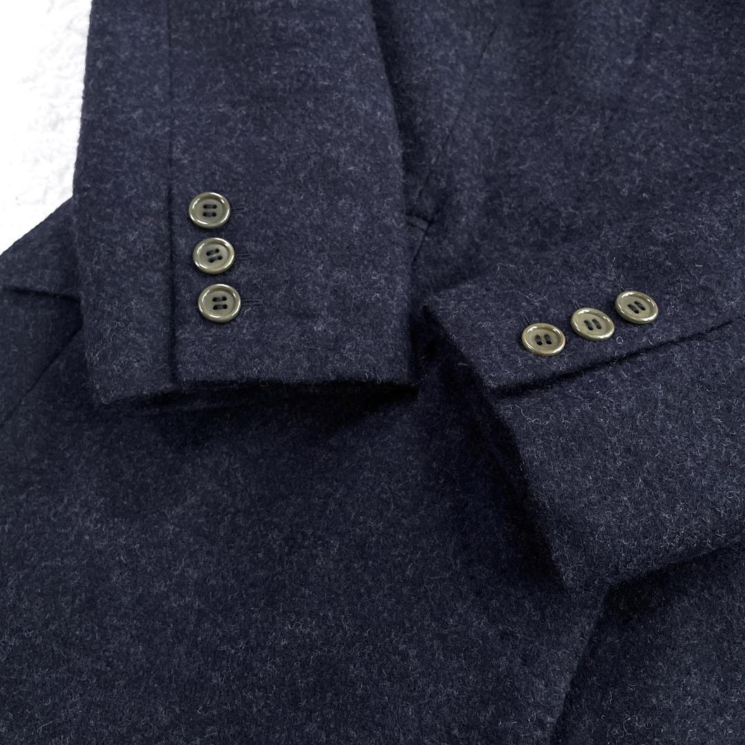 ひ*り様 未使用級✨ Paul Smith ウールコート 42 イタリア生地 ネ