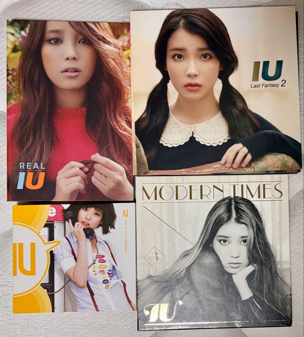 IU アルバム　CD Growing Up Modern Times Real