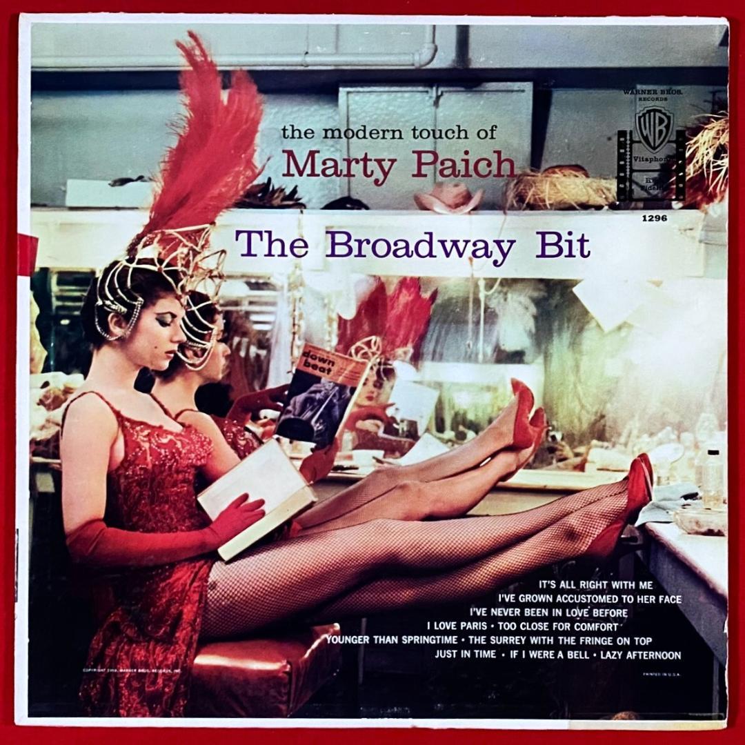 ★超希少プロモ盤【USオリジナル／MONO／深溝DG】マーティ・ペイチ／踊り子