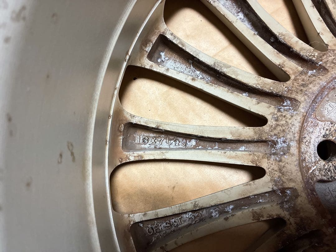 ②レガシィ 純正ホイール 18 7.5J+55 5穴 PCD100 BR9 BM