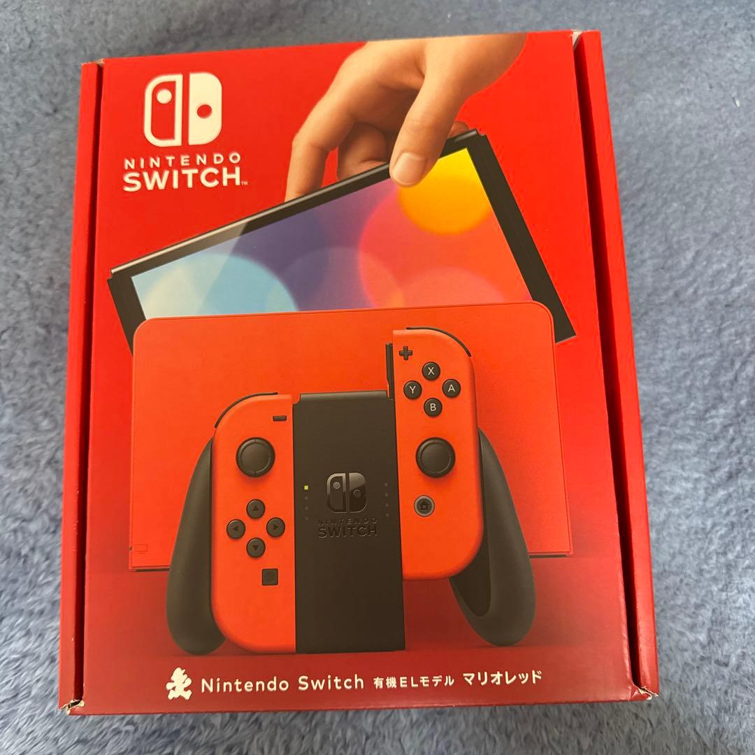 Nintendo Switch本体 有機EL マリオレッド