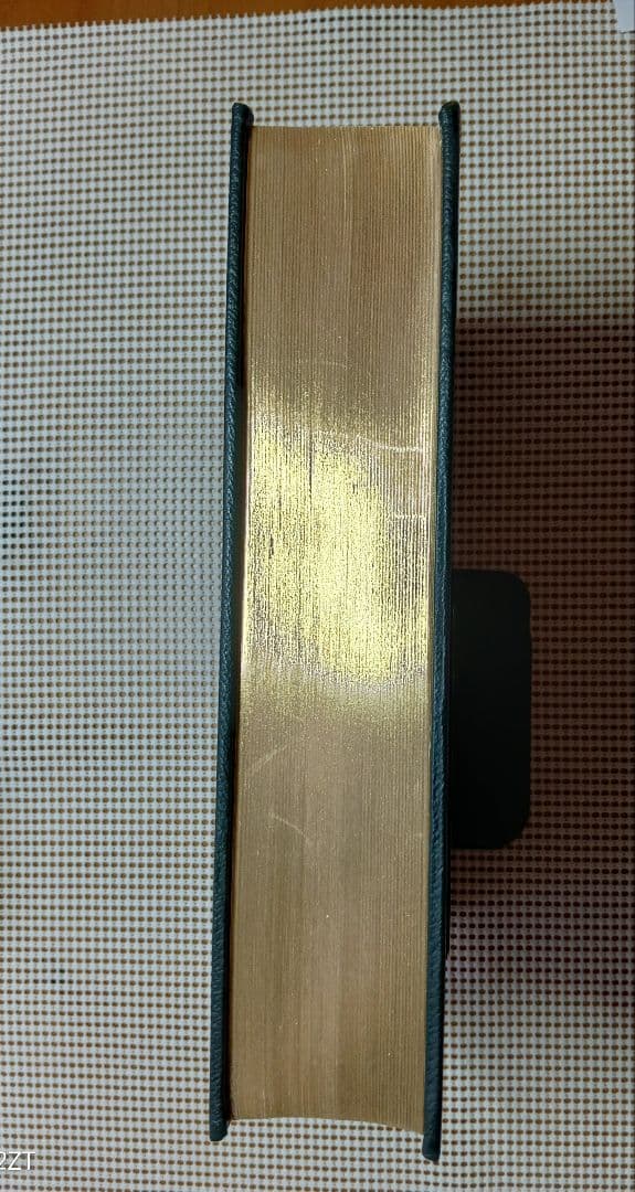 特大■口語訳聖書 引照つき　総皮革装　B5判　三方金 　1985年