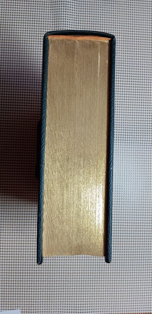 特大■口語訳聖書 引照つき　総皮革装　B5判　三方金 　1985年