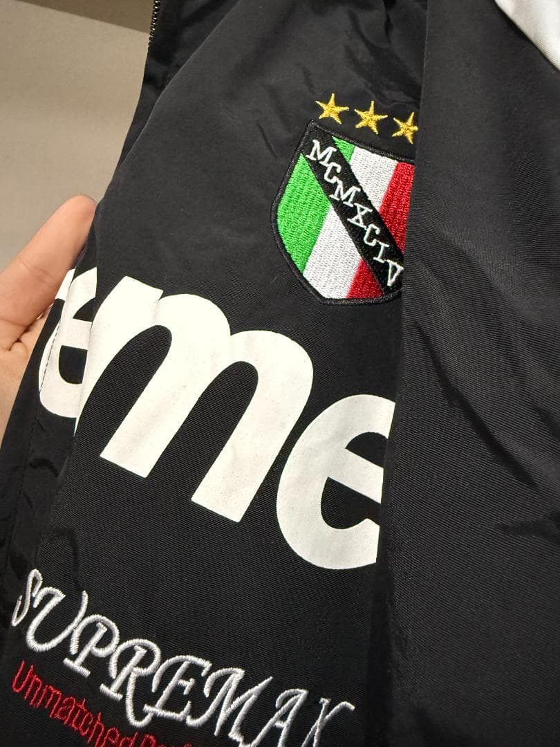 Supreme × Umbro コラボ ジャケット 黒 M