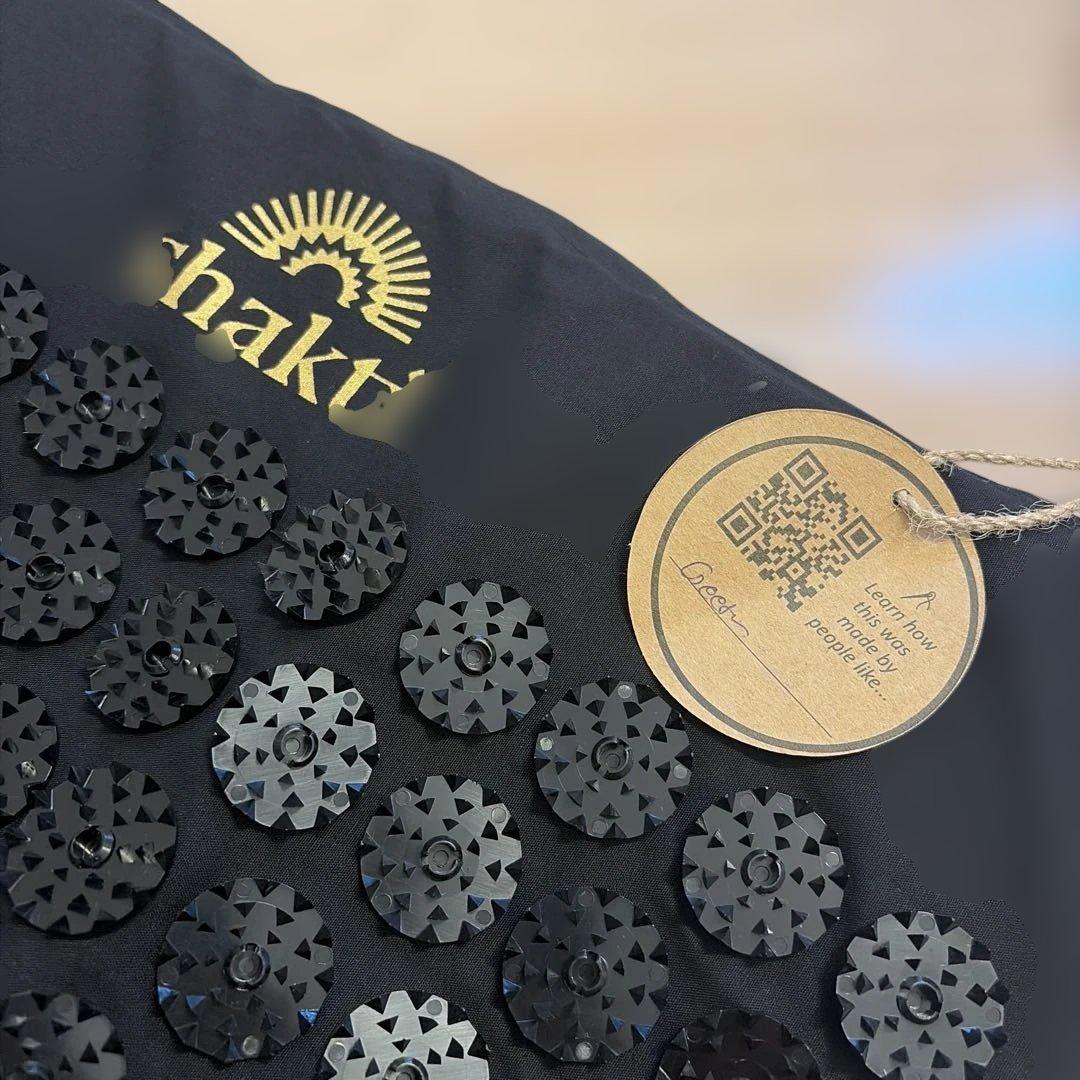 シャクティマット　Shakti Mat & Pillow ブラック　オリジナル