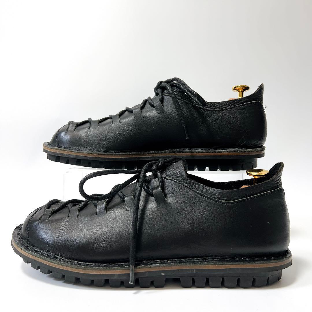 trippen トリッペン レザーシューズ 革靴 レースアップ ブラック
