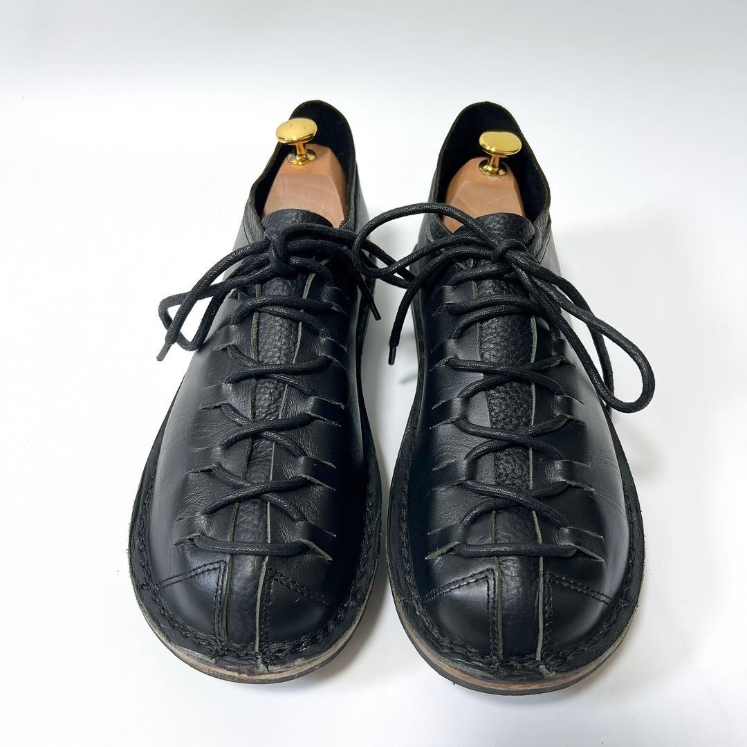 trippen トリッペン レザーシューズ 革靴 レースアップ ブラック