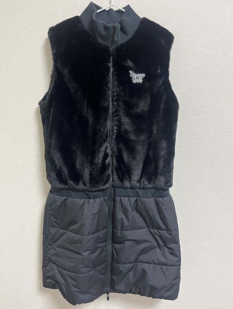 BEAMS GOLF ベストワンピース ブラック