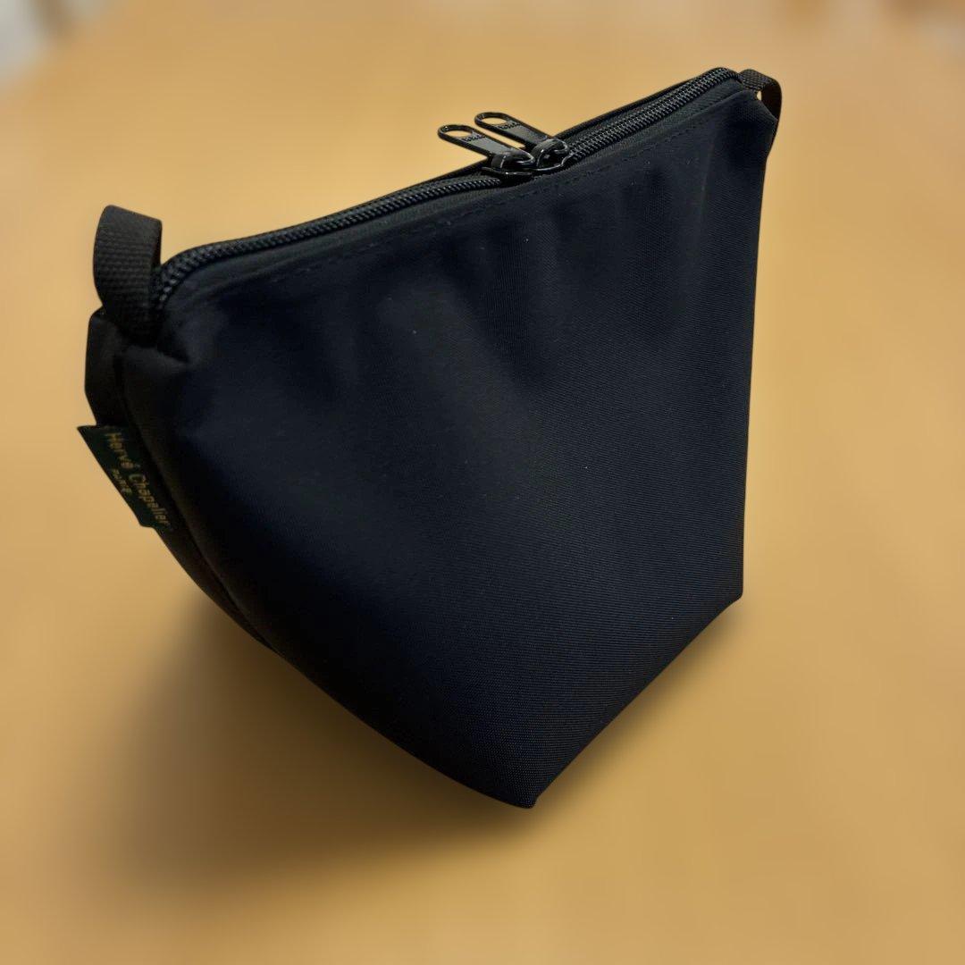 エルベシャプリエ　2885N ノワール　ナイロン舟形ショルダーバッグＳ