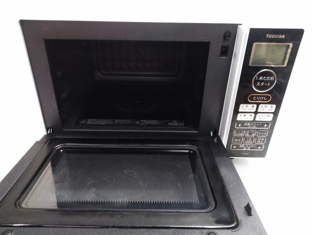 東芝 TOSHIBA オーブンレンジ ホワイト ER-S18-W 2019年製★