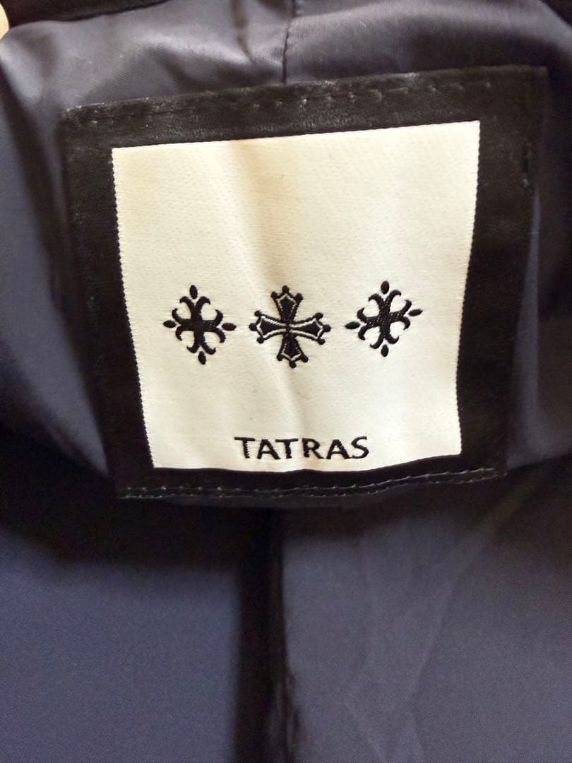 tatras タトラス ネイビー ダウン ベスト XL 軽量 防寒 薄手