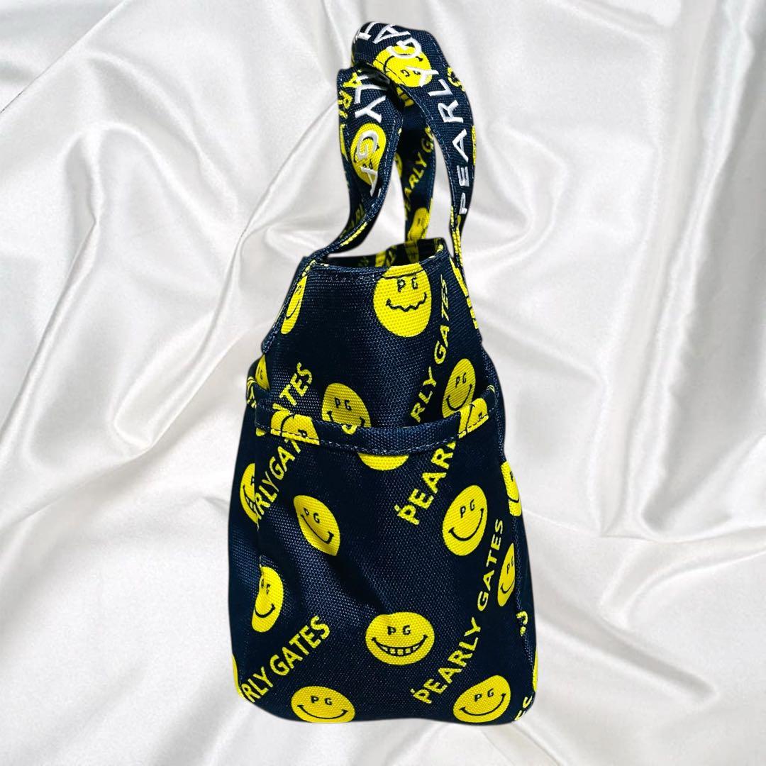 【PEARY GATES】美品パーリーゲイツ カートバッグ スマイル ニコちゃん