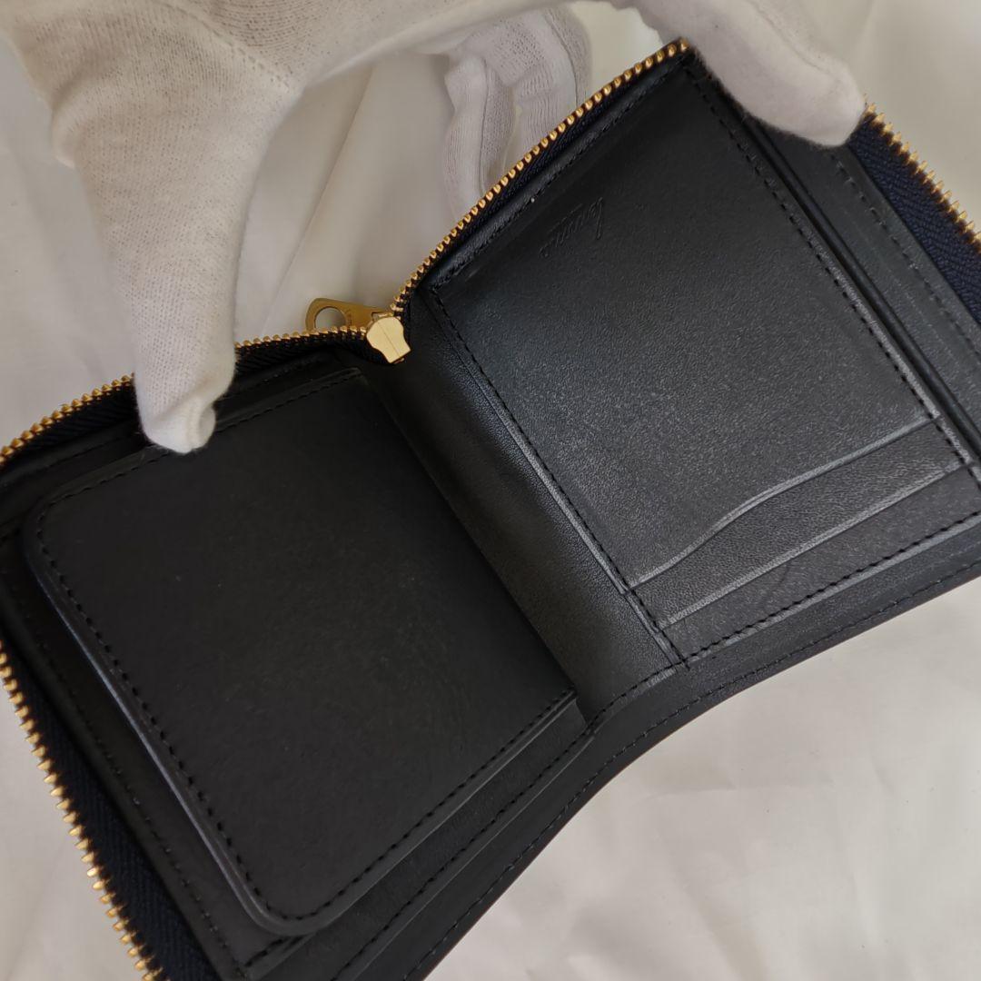 未使用級　レンマ CURVA クルバ ショートL字ウォレット lemma