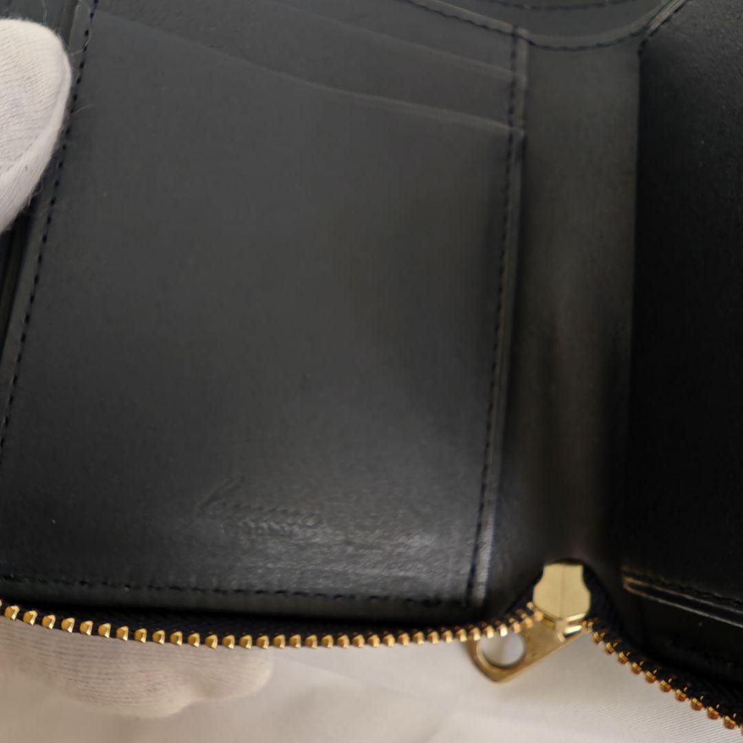 未使用級　レンマ CURVA クルバ ショートL字ウォレット lemma