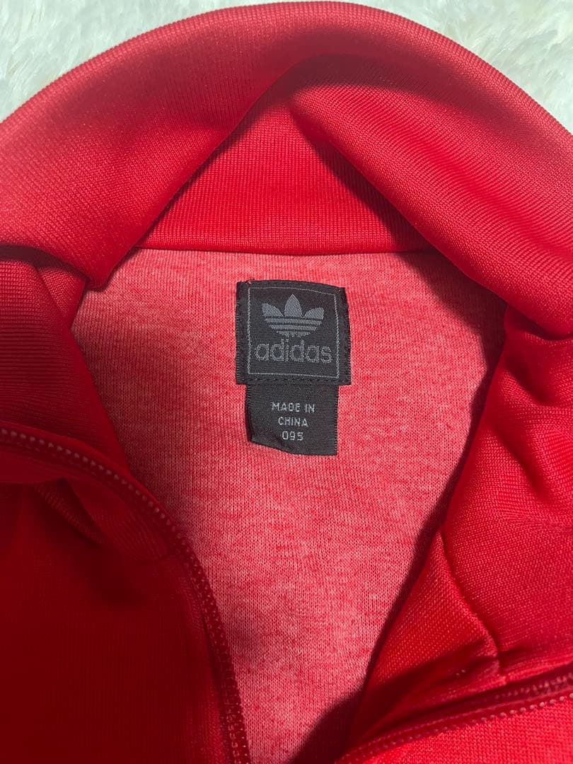美品‼️adidas 希少❗️イングランド⭐️ジャージ オシャレなレッド✨