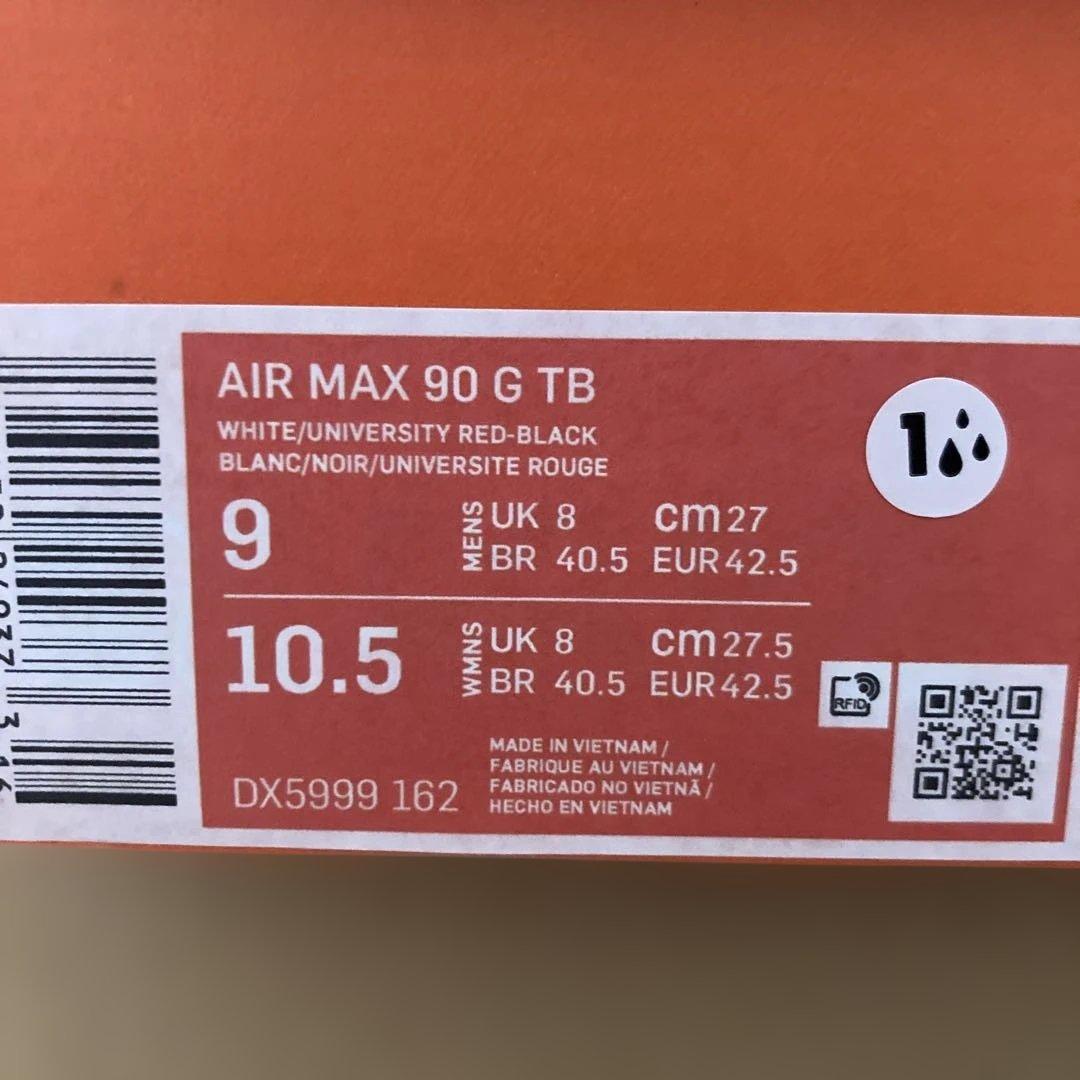 シューズ(男性用) NIKE Air Max 90 G TB 27cm