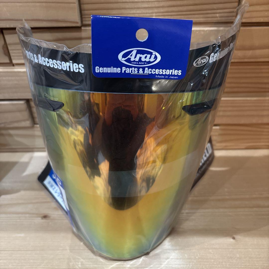 27.Arai スーパーアドシス ZRシールド ライトスモークミラーブルーレッド