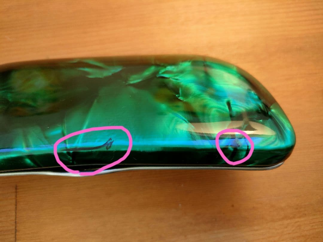 【新品未使用】ラインホルトキューン眼鏡ケース セルロイド