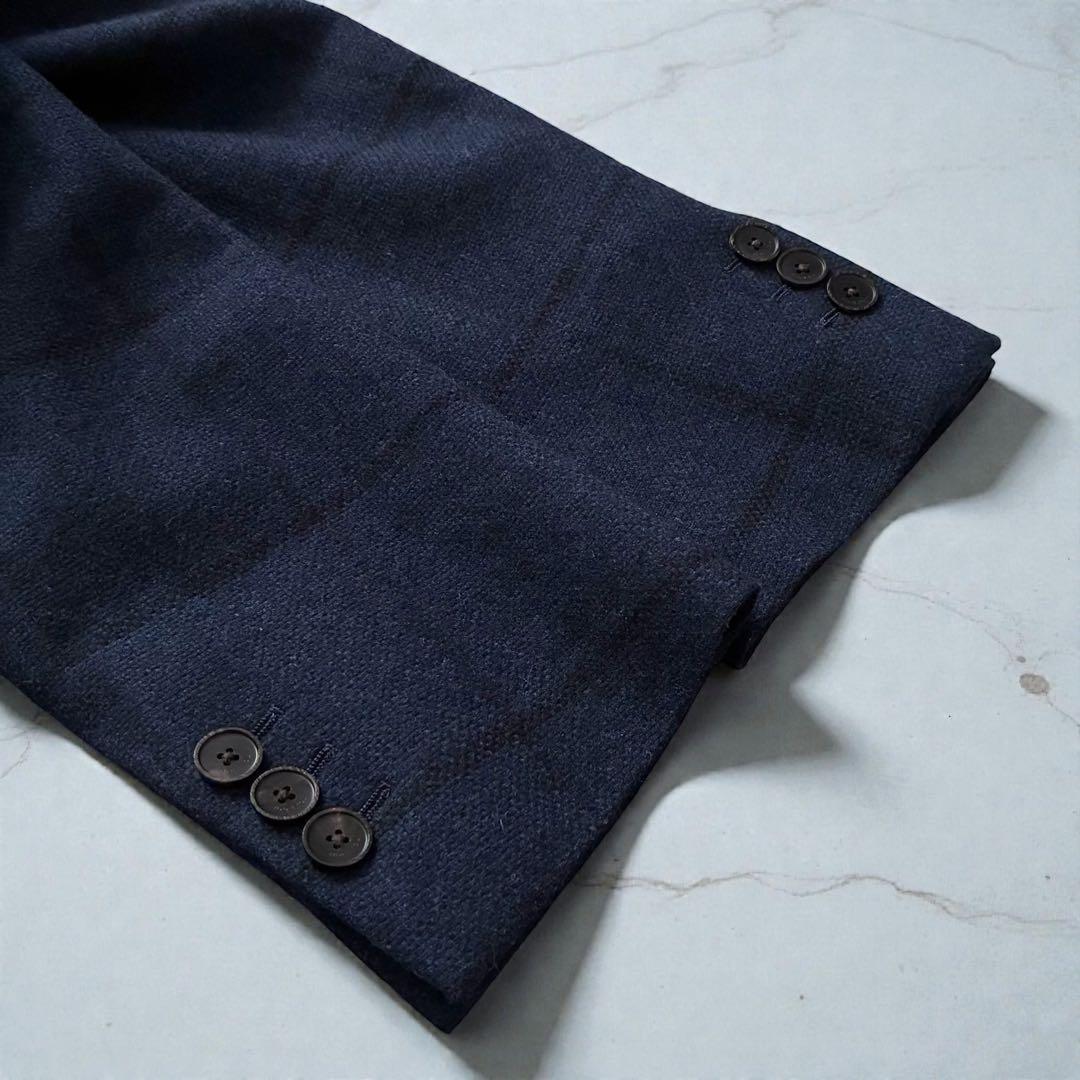 極美品 BOGLIOLI テーラードジャケット DOVER アンゴラ混ウール50