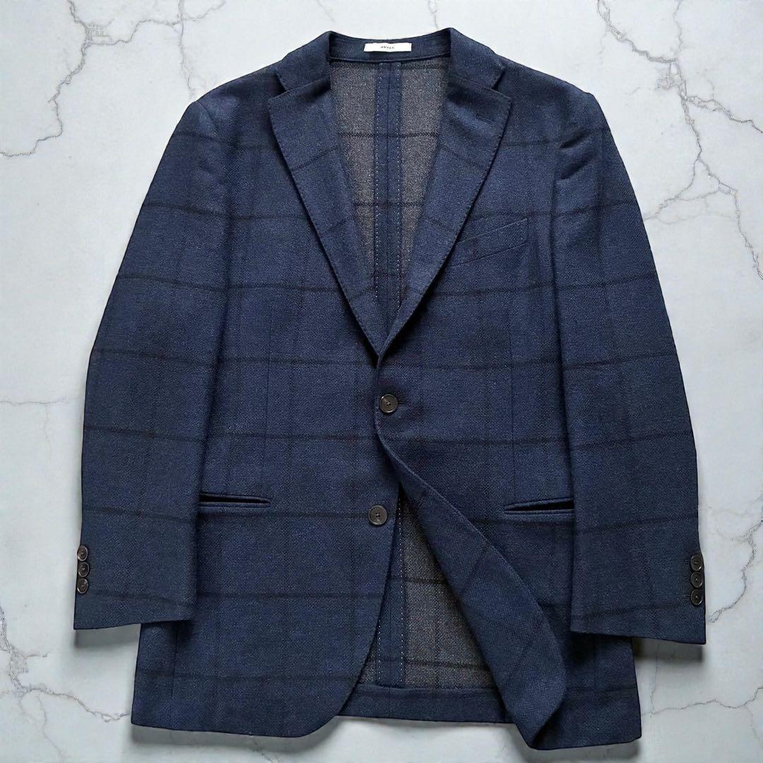 極美品 BOGLIOLI テーラードジャケット DOVER アンゴラ混ウール50