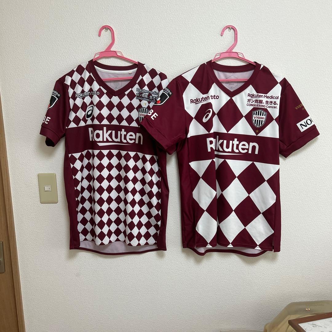 【2枚セット】ヴィッセル神戸イニエスタ ユニフォーム
