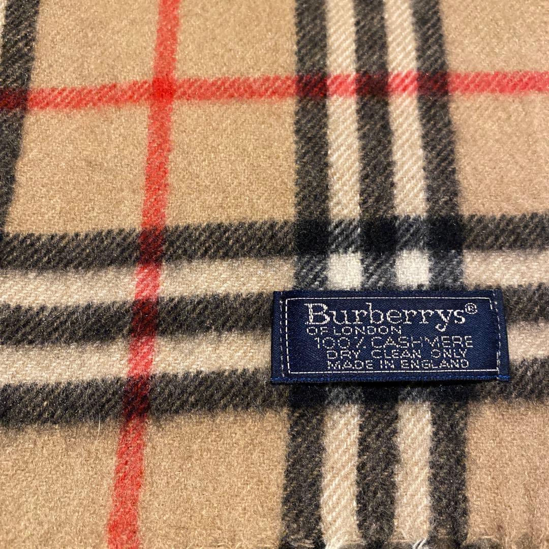Burberrys バーバリー　カシミヤ100% マフラー ノバチェック